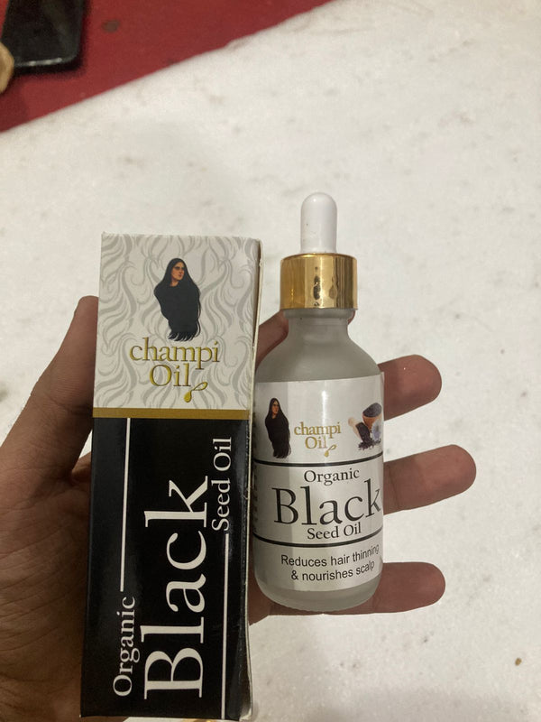 Organic Black Seed Oil | 100% Pure Cold-Pressed Kalonji Oil for Hair Growth